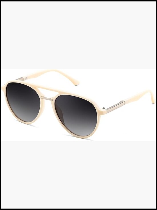 Vintage Retro Polarized Aviator Sunglasses with UV400 Protection main image 5